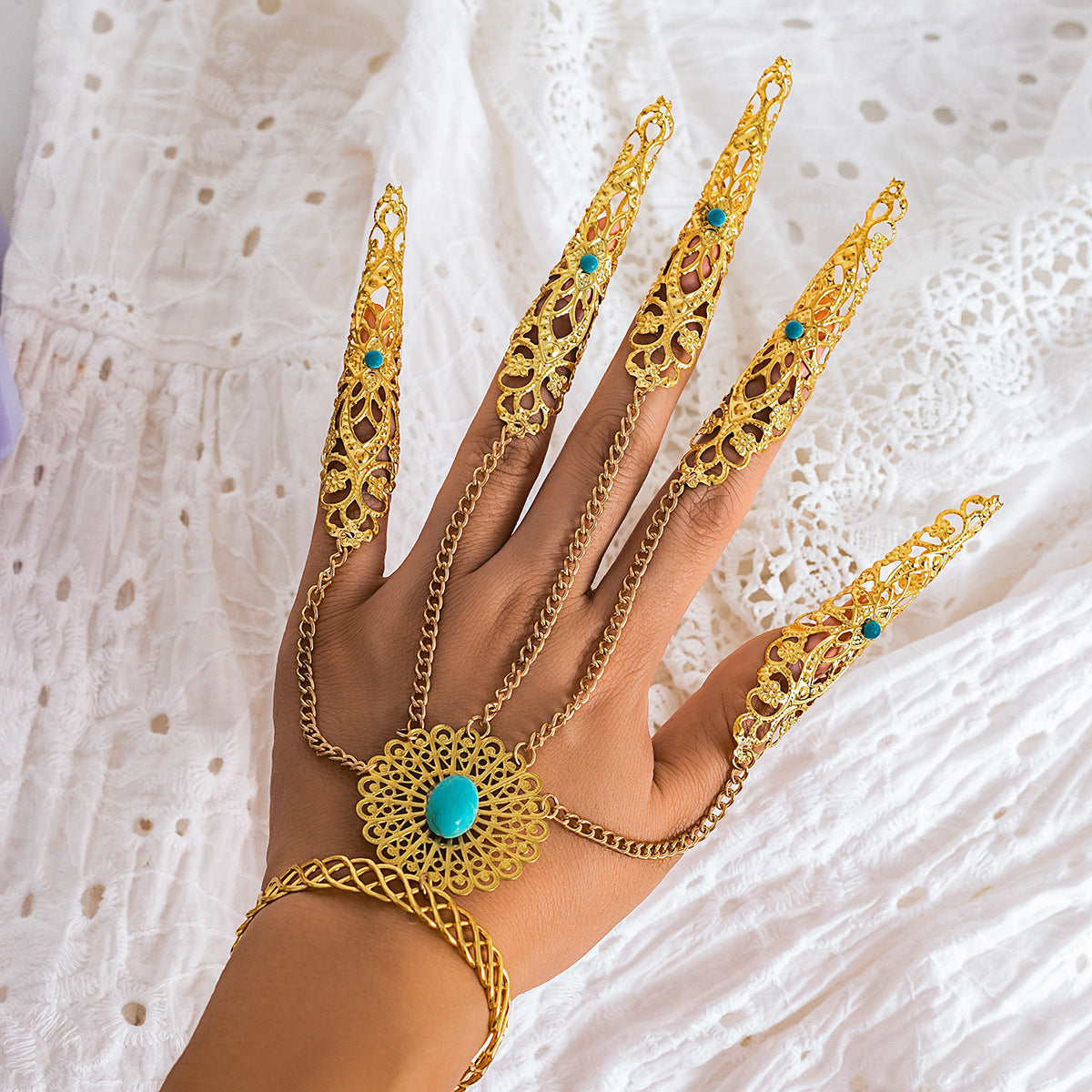 Wholesale Gothic Ghost Mittens Bracelet